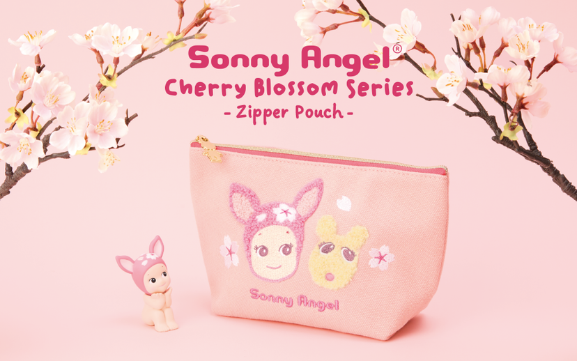 Cherry Blossom Series Zipper Pouch C7